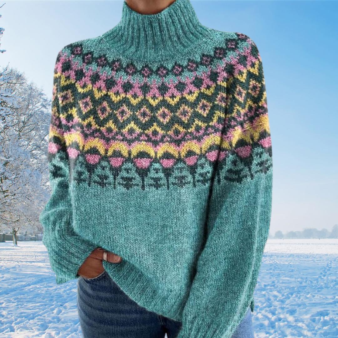April | Ligth Blue Sweater