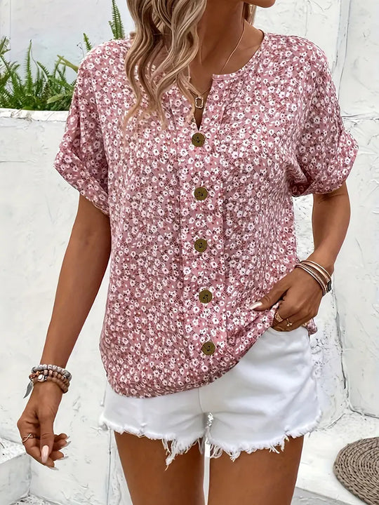 Quirina | Stylish Floral Blouse