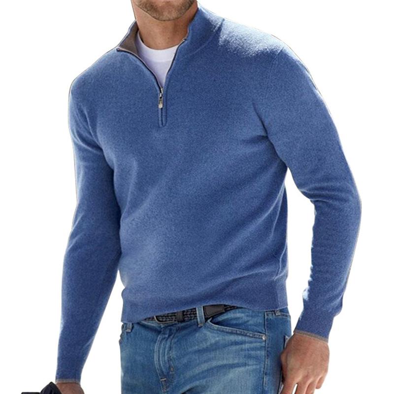 Gabriel | Luxurious Zip-up Sweater