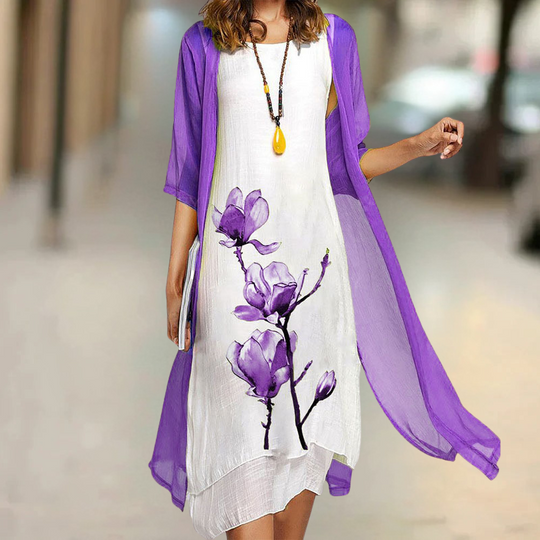 Ariella | Autumn Breeze Long Dress