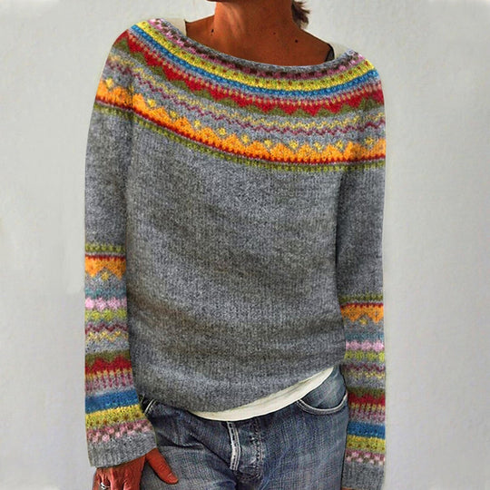Adriana - Retro Autumn Sweater
