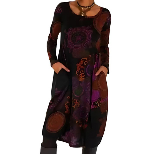 Rafaela | Artistic Printed Dress