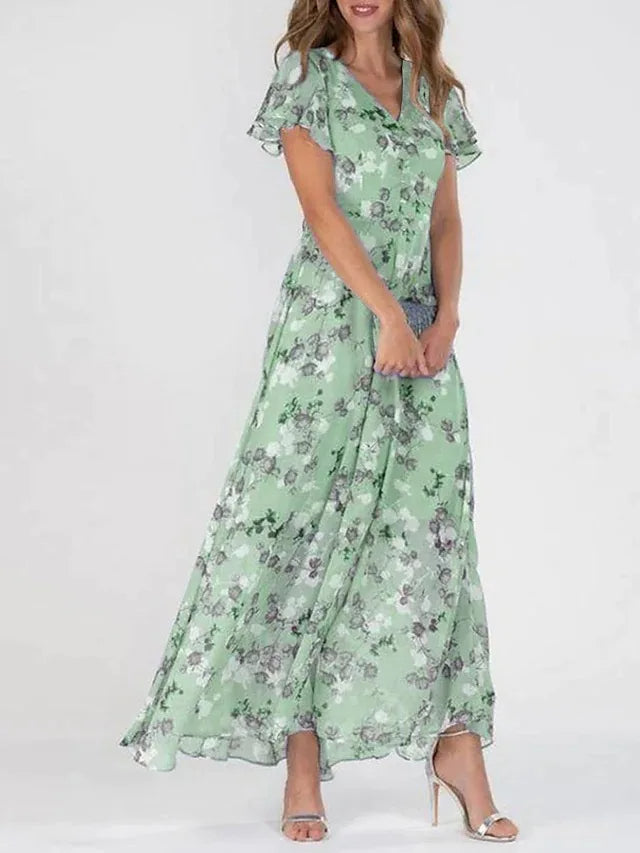 Yalena | Glamorous Tummy Covering Dress