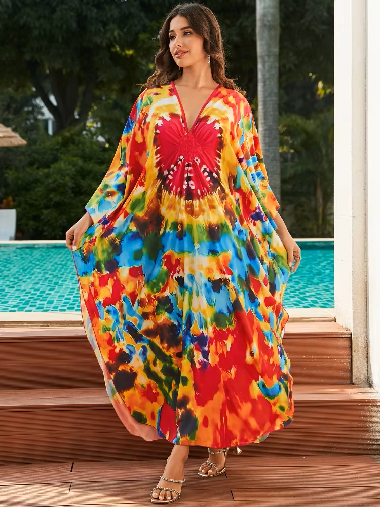 Akira | Tropical Resort Bamboo Maxi Dress