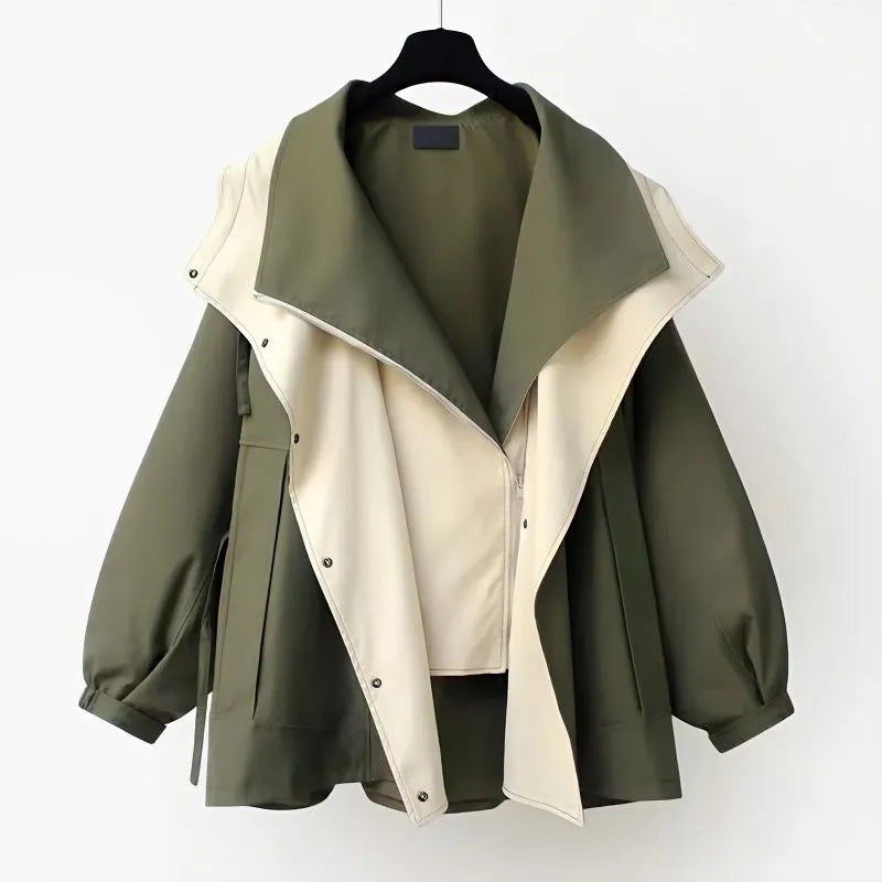 Dennise | Elegant Water-Resistant Trench Coat