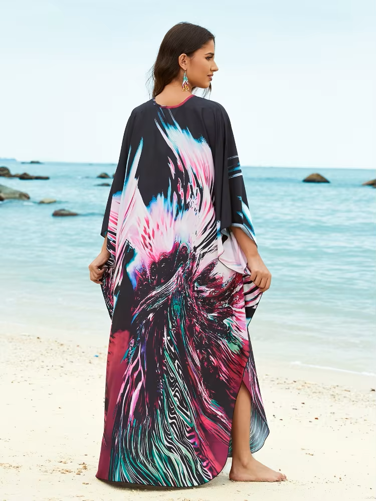 Davida | Tropical Resort Bamboo Maxi Dress