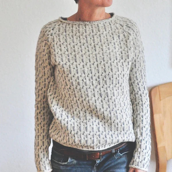 Sue - Elegant Gray Sweater