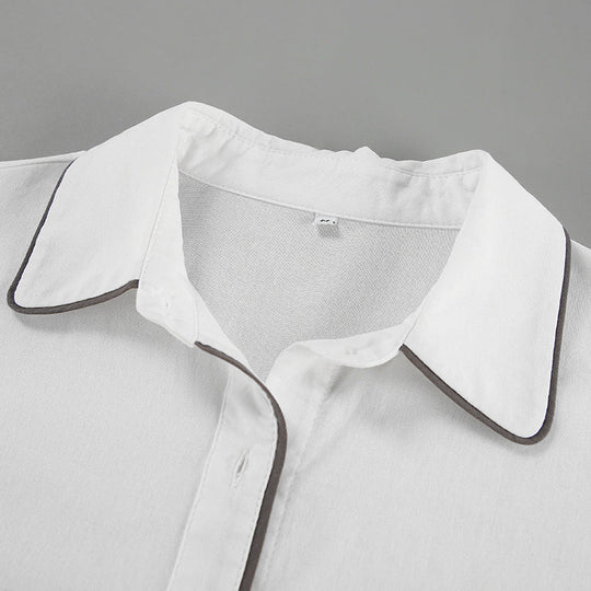 Ramona | Belted Button-Up Set
