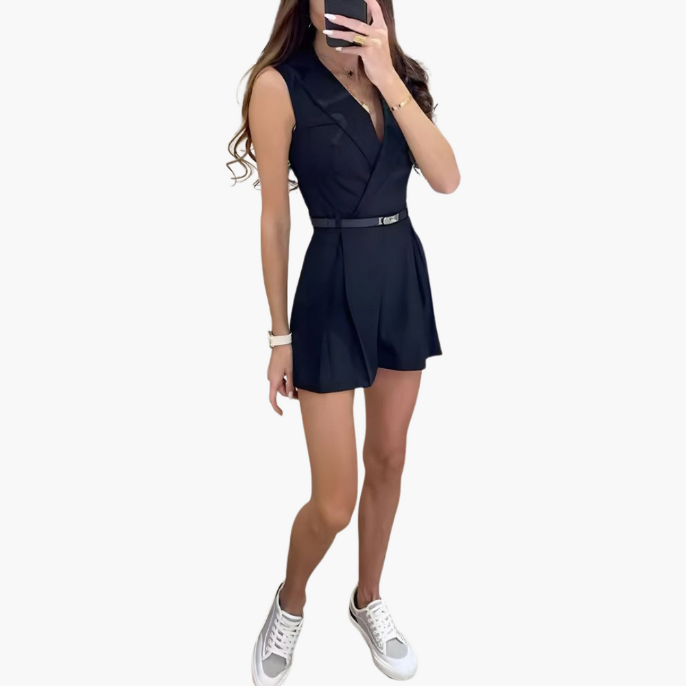 Sage | Stylish Sleeveless Jumpsuit