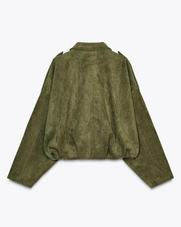 Catherine | Luxe Bomber Jacket