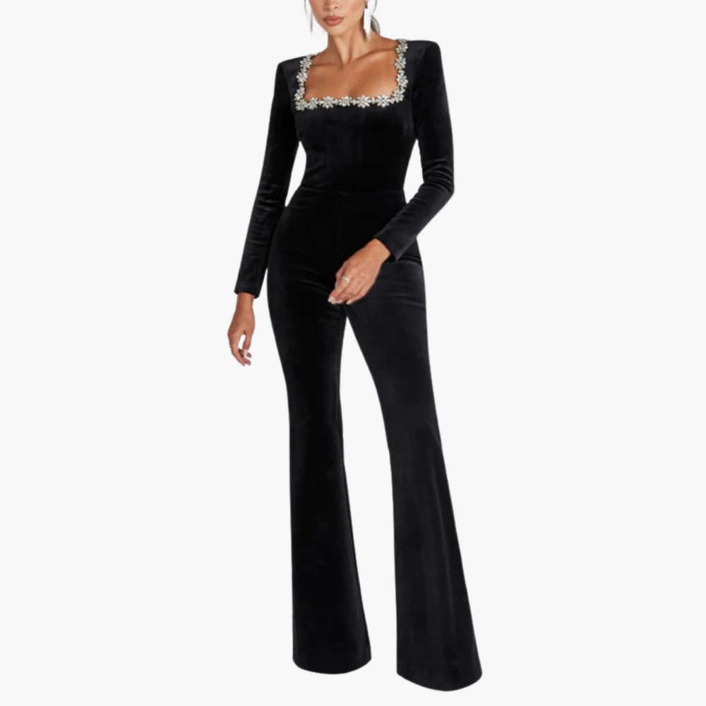 Skyla | Elegant Black Jumpsuit