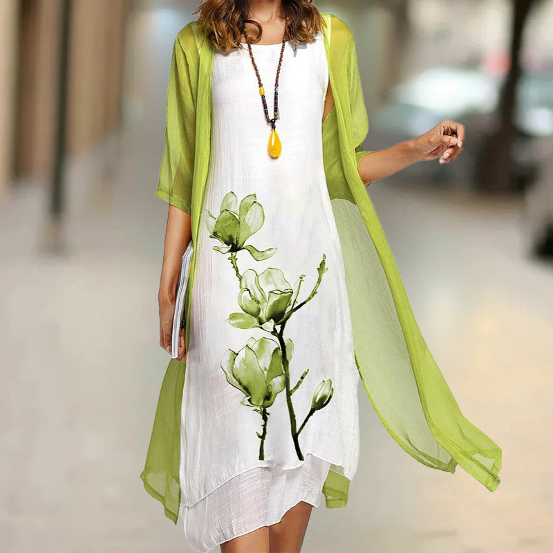 Ariella | Autumn Breeze Long Dress