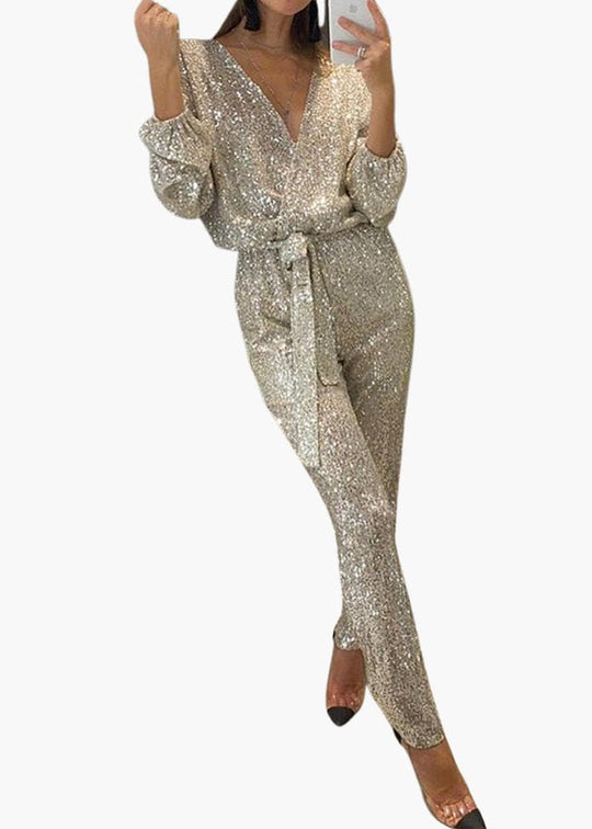 Kennedy | Glamorous Sequin Jumpsuit