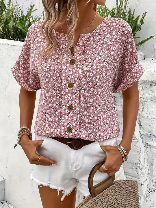 Quirina | Stylish Floral Blouse