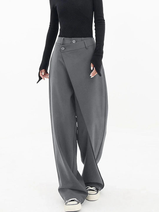 Avery | Stylish Asymmetric Trousers