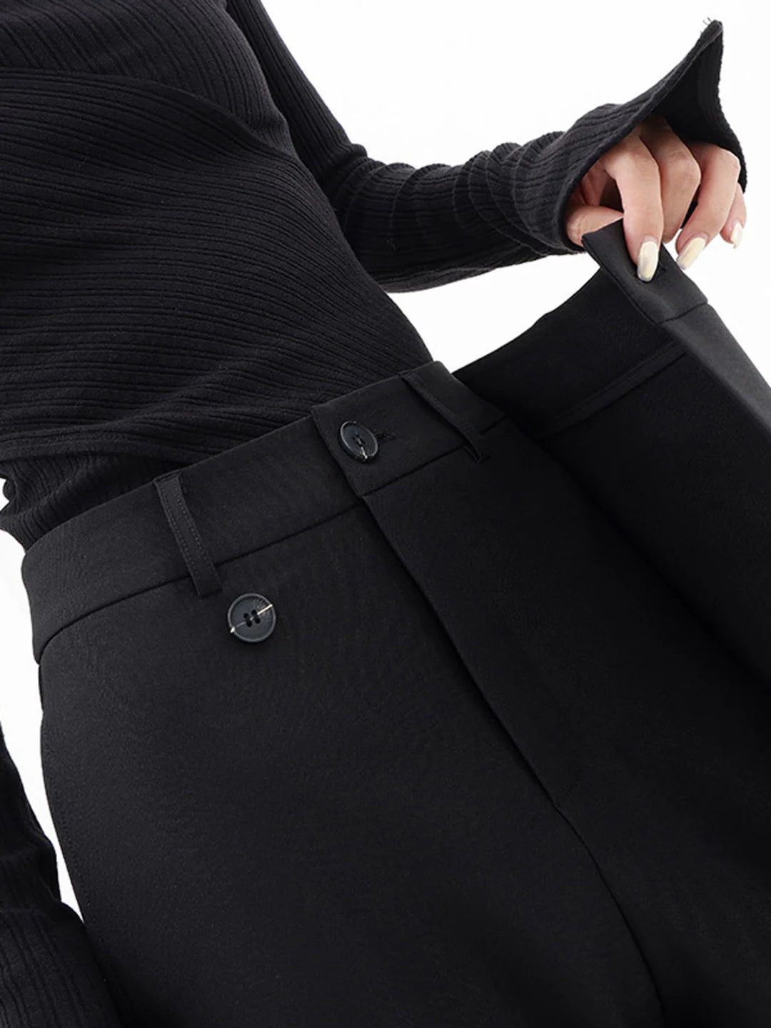Avery | Stylish Asymmetric Trousers