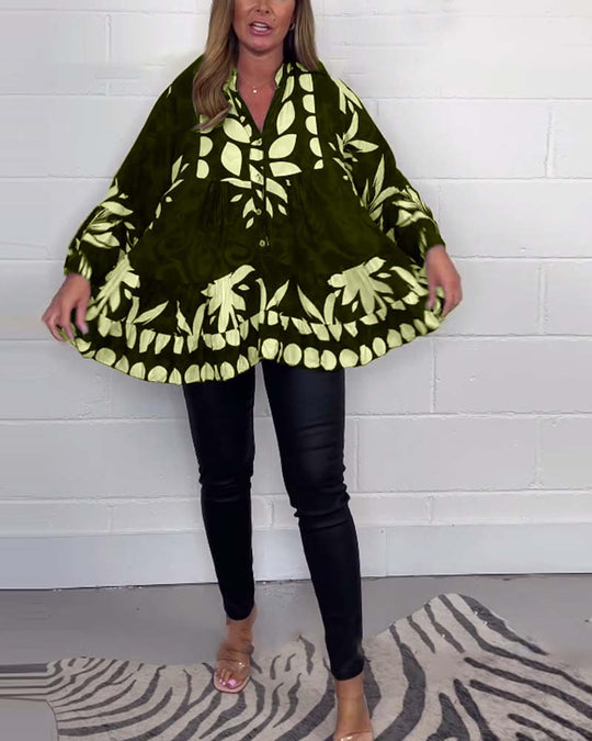 Dariana | Bell Sleeve Blouse