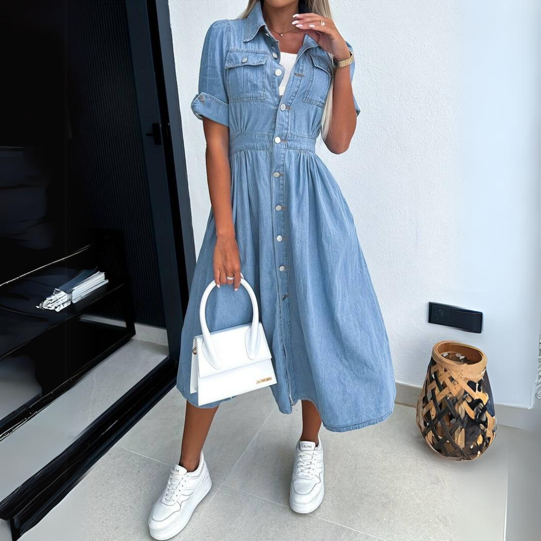 Cecily | Classy Midi Dress