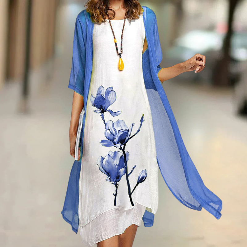 Ariella | Autumn Breeze Long Dress