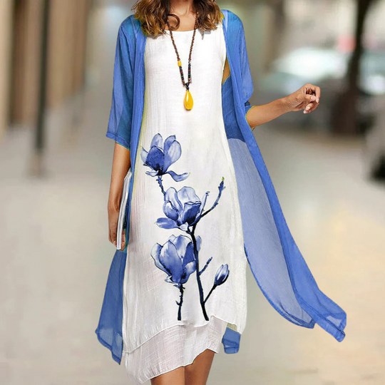 Ariella | Autumn Breeze Long Dress