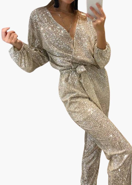 Kennedy | Glamorous Sequin Jumpsuit