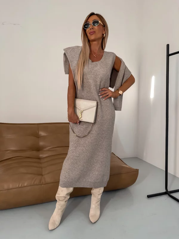Vina | Knit Dress Set