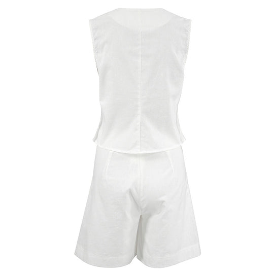 Cyrene | Tailored Vest and Shorts Set