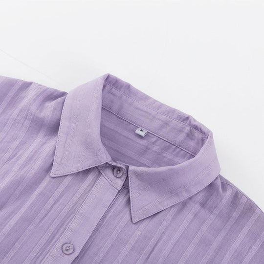 Zadie | Breezy Button-Up and Shorts Set