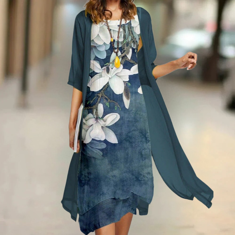 Ariella | Autumn Breeze Long Dress