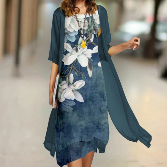Ariella | Autumn Breeze Long Dress