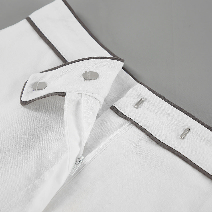 Ramona | Belted Button-Up Set