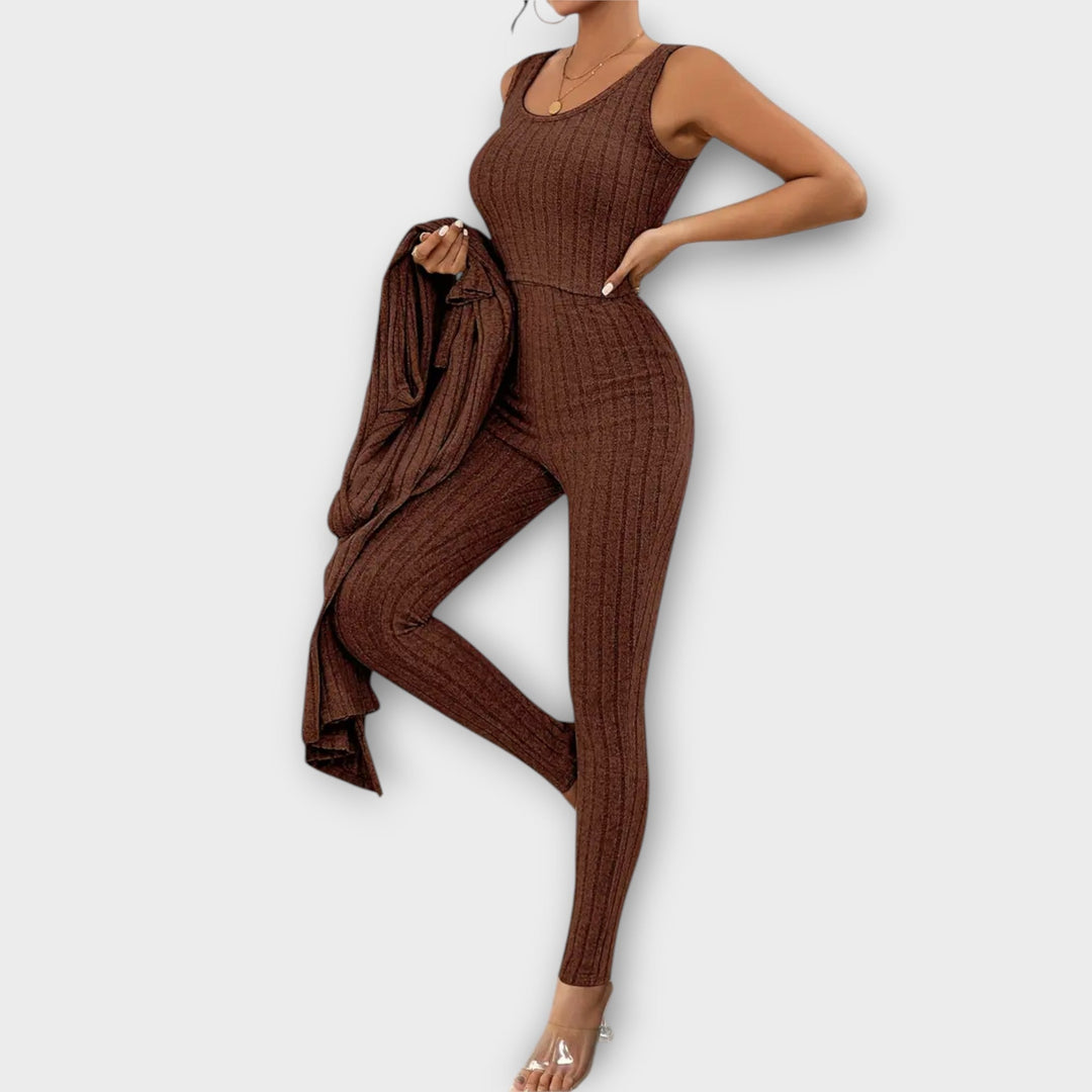 Elisa™ | Striped Three-Piece Set