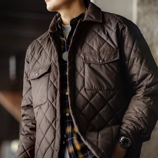 Terrence - Vintage Diamond Jacket