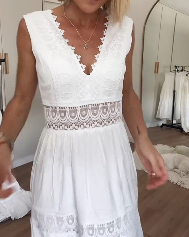 Arlina | V-Neck Cami Dress