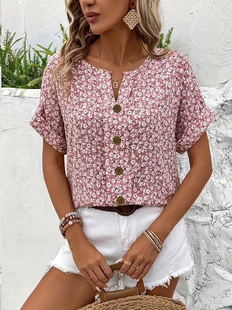 Quirina | Stylish Floral Blouse