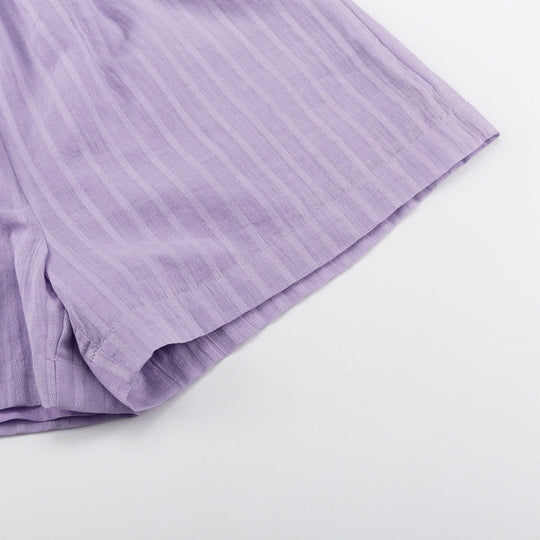 Zadie | Breezy Button-Up and Shorts Set
