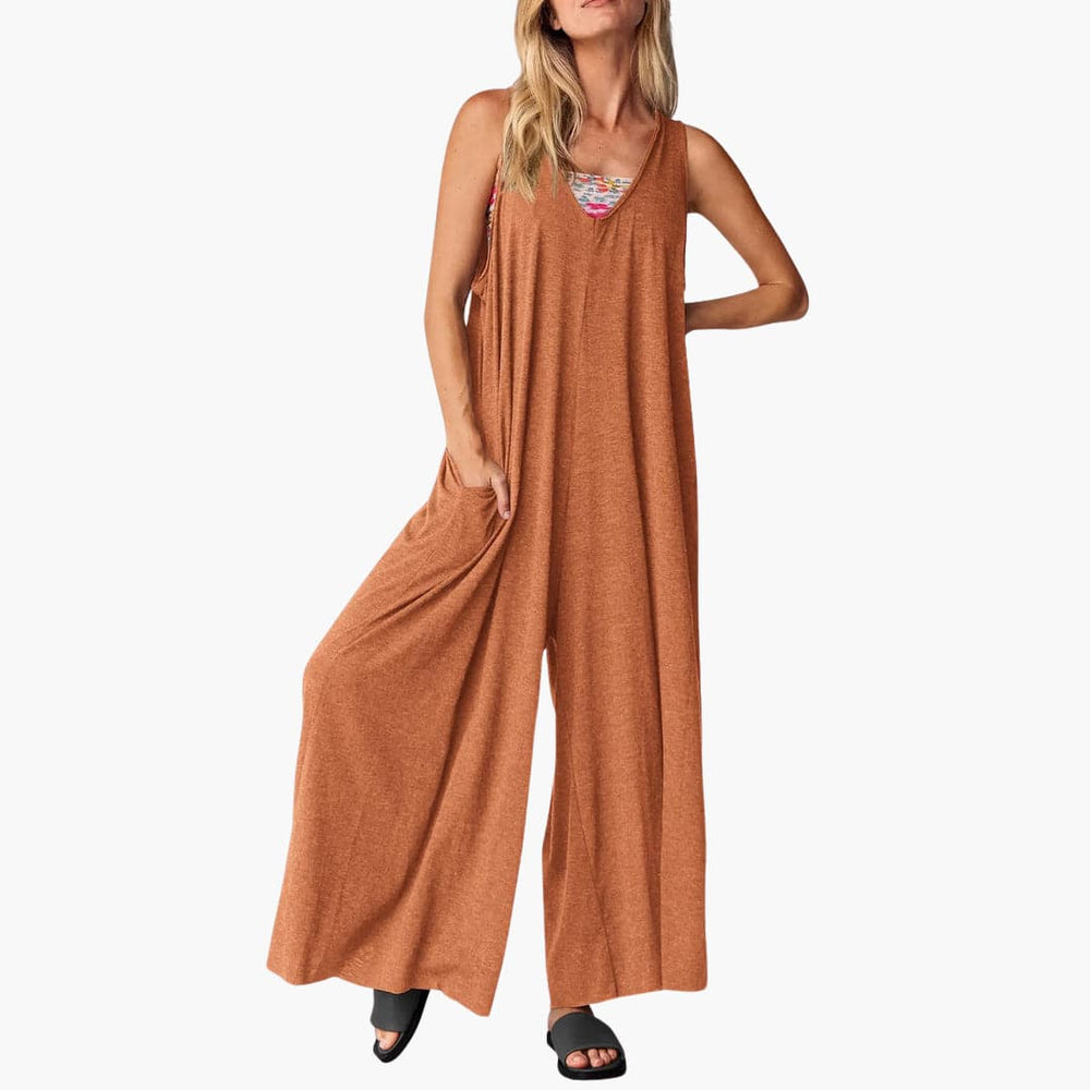 Taliyah | Effortless V-Neck Jumpsuit