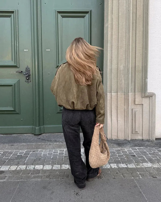 Catherine | Luxe Bomber Jacket
