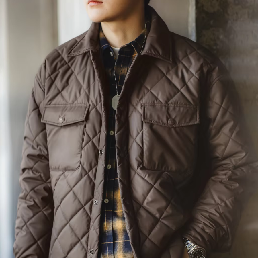 Terrence - Vintage Diamond Jacket