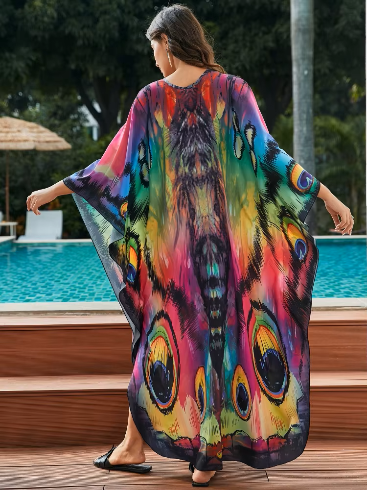 Calanthe | Tropical Resort Bamboo Maxi Dress