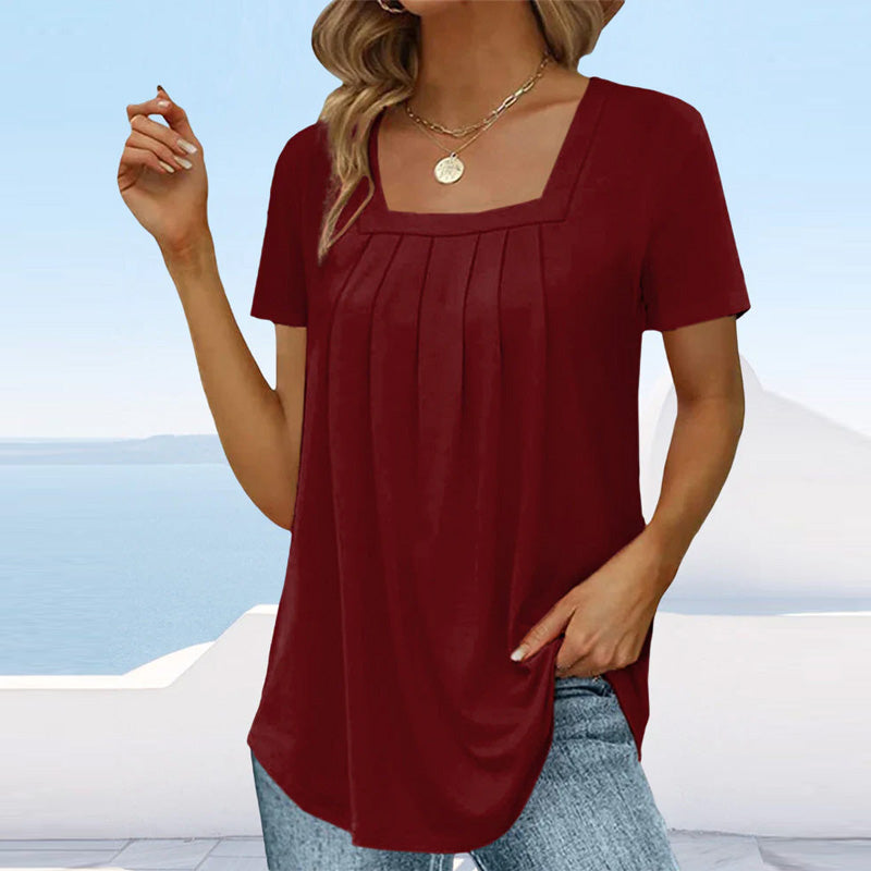 Anthea | Trendy Pleated Blouse