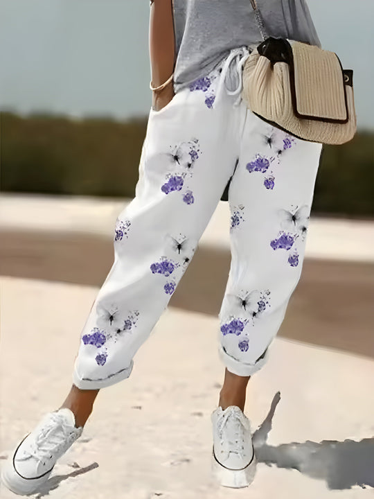 Deanna | Trendy Pattern Trousers