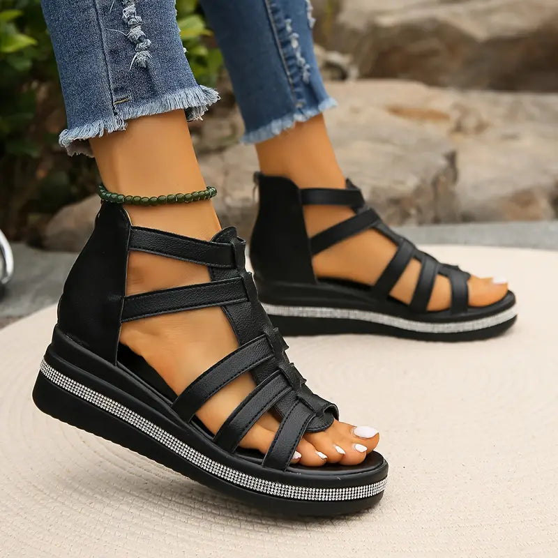 Billie | Elegant Wedge Sandals