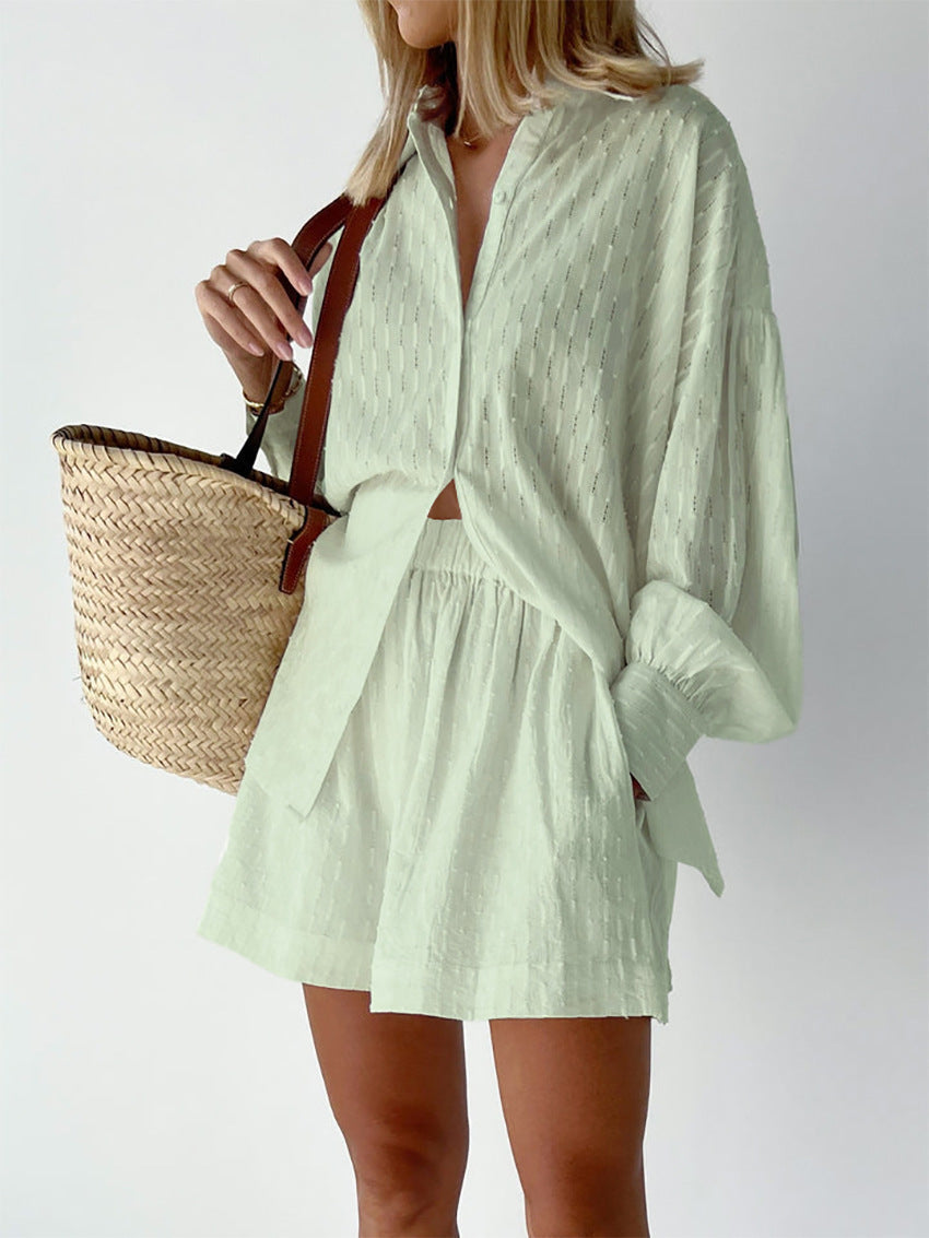 Enya | Breezy Shirt and Shorts Set