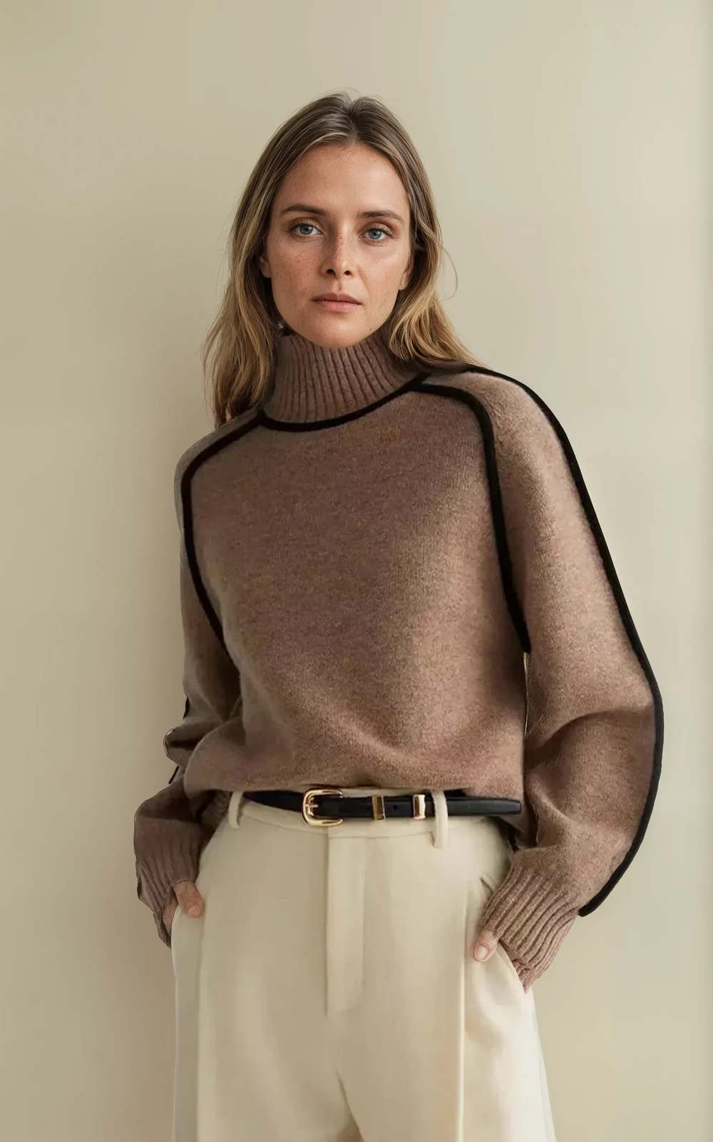 Mileena - Stylish Turtleneck Sweater