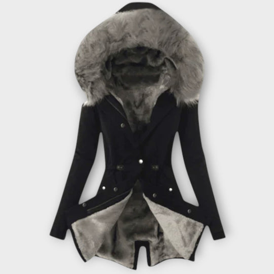 Carolina | Chic Winter Jacket with Fur