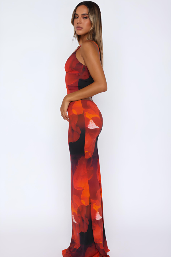 Synthea | Floral Maxi Skirt & Top Set