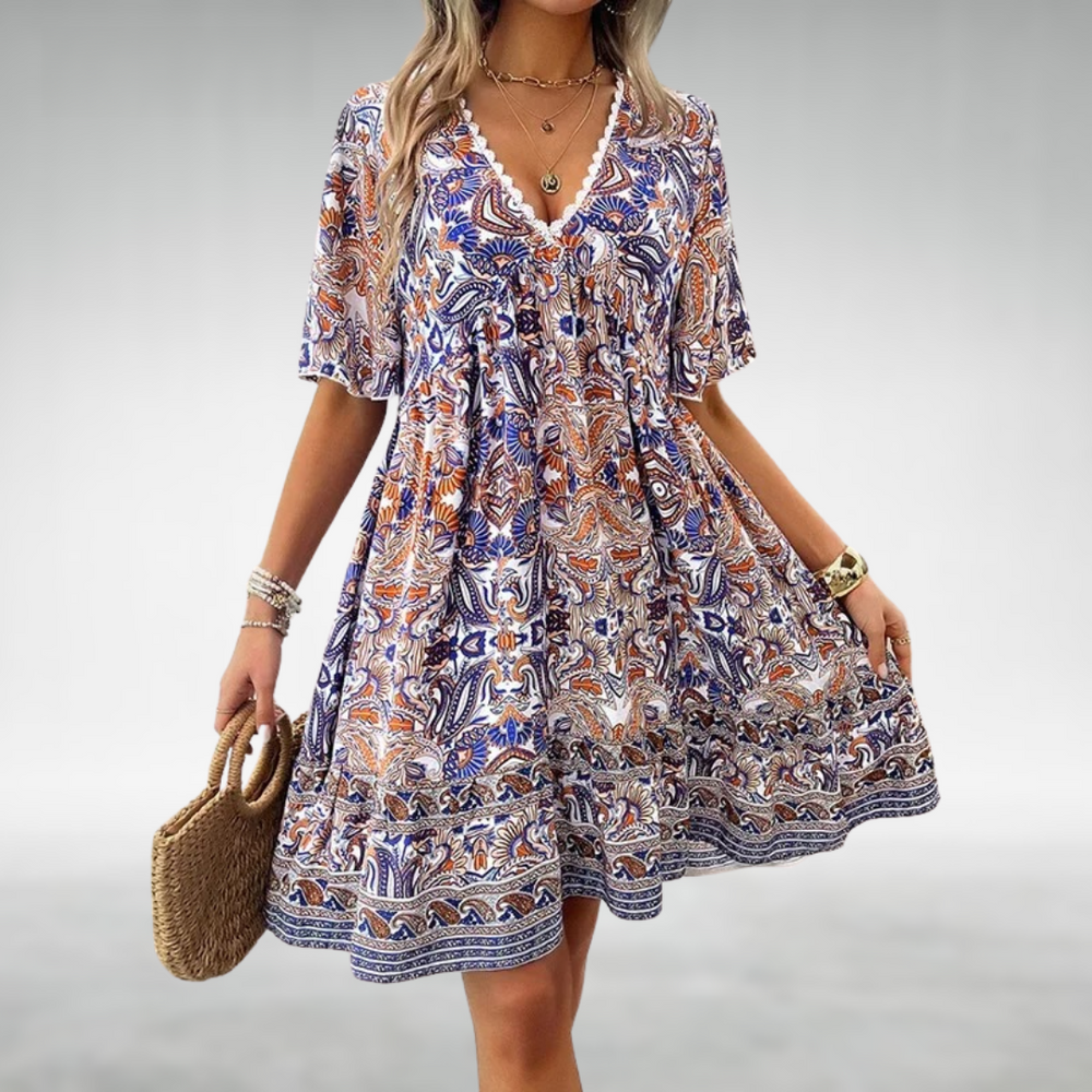 Rubina | Boho Swing Dress