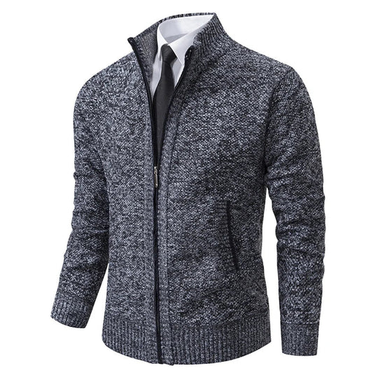 Stephen - Classic Zip-up Sweater