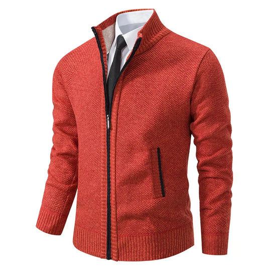 Stephen - Classic Zip-up Sweater